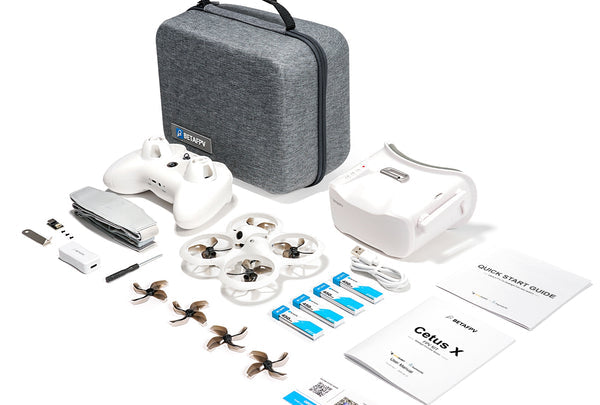 BETAFPV Cetus X FPV Kit Brushless Quadcopter RTF LiteRadio 3 Radio Transmitter VR03 FPV Goggles C04 FPV Camera RC Racing Drone