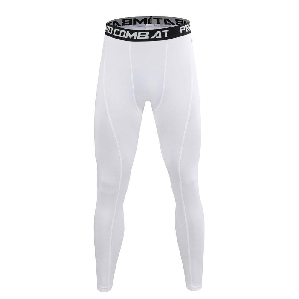 1PCS New Compression Pants Leggings Men Running Sport Quick Dry Pants Fitness Training Trousers Male Workout Clothing