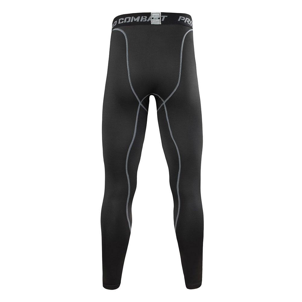 1PCS New Compression Pants Leggings Men Running Sport Quick Dry Pants Fitness Training Trousers Male Workout Clothing