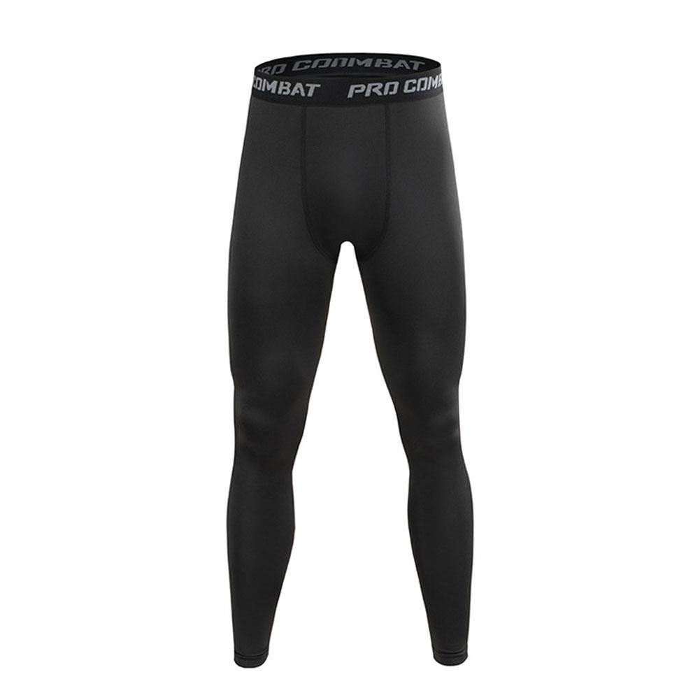 1PCS New Compression Pants Leggings Men Running Sport Quick Dry Pants Fitness Training Trousers Male Workout Clothing