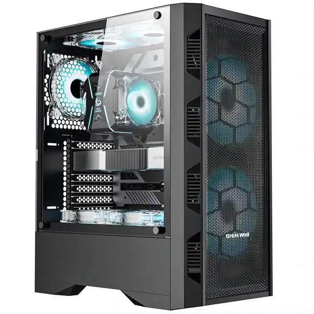 Aotesier Core i7 CPU Affordable Computer full set 8G/16G RAM 256GB SSD home office gaming pc desktop computer gamers PC GAME