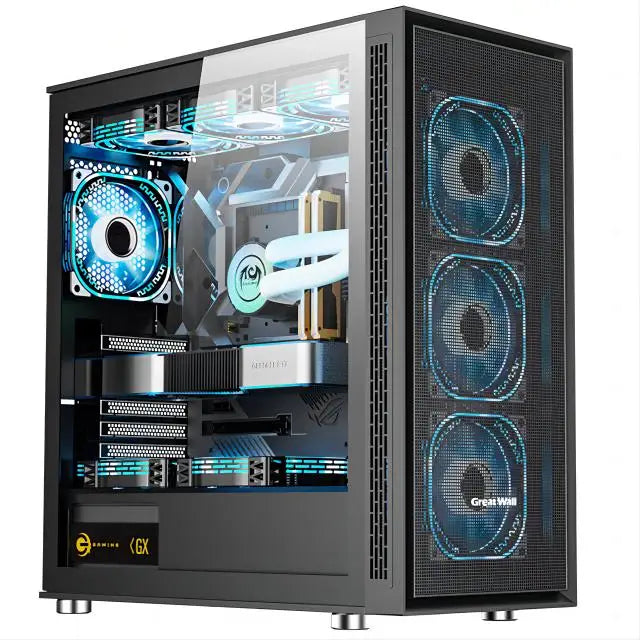 Aotesier Core i7 CPU Affordable Computer full set 8G/16G RAM 256GB SSD home office gaming pc desktop computer gamers PC GAME