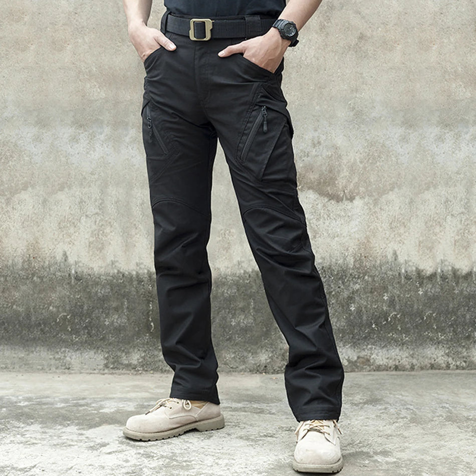 City Military Tactical Pants Men SWAT Combat Army Trousers Men Many Pockets Waterproof Wear Resistant Casual Cargo Pants 5XL