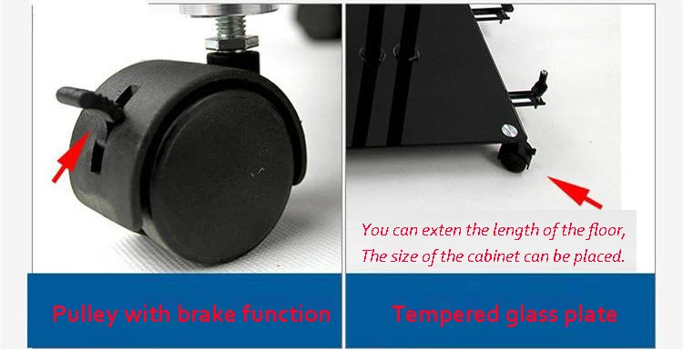 Bedside Moving Laptop Stand Adjustable Sofa Computer Monitor Holder Mount +Keyboard Holder Rotating Laptop Table Lapdesks ok610
