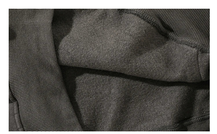 Plus Size Harajuku High Quality Thin Fleece Hoodie Japanese Streetwear Hip Hop Sweatshirt Men Clothing Korean Couple Pullover