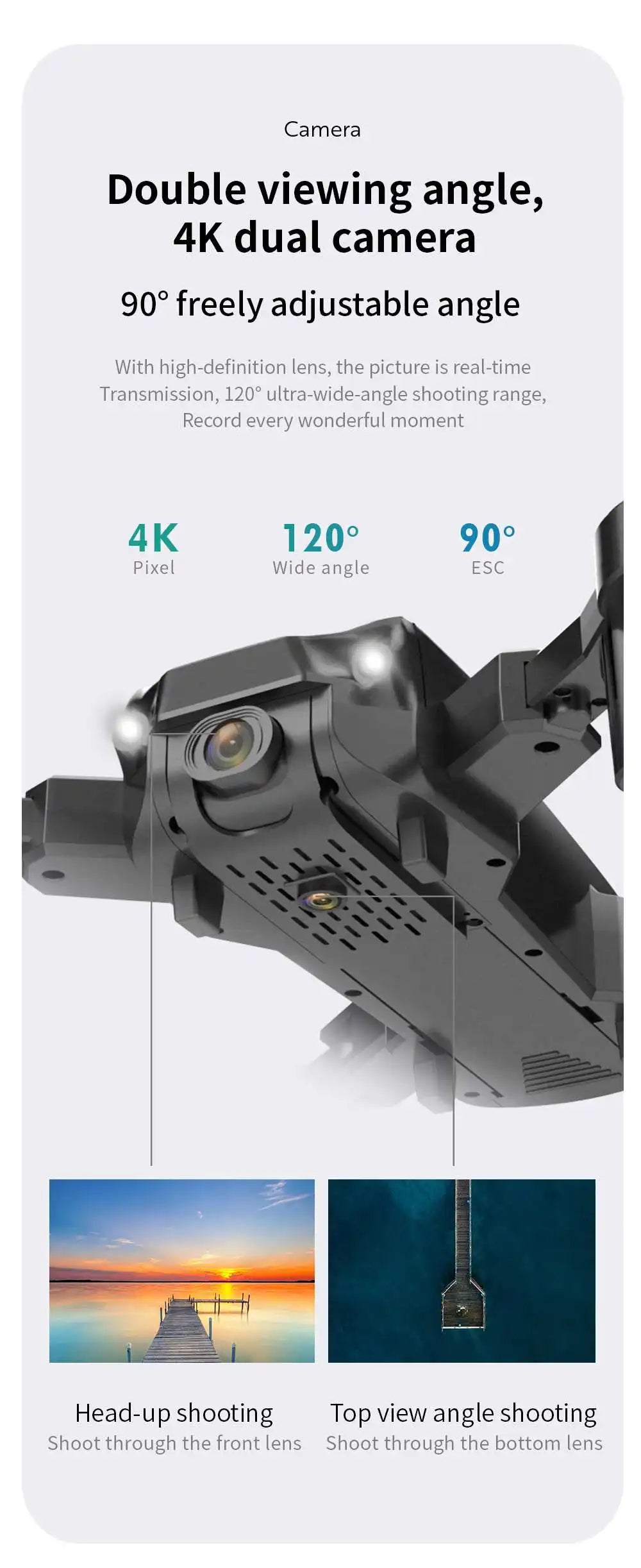 2021 New S27 Mini Drone RC Quadcopter Helicopter with 4K HD Camera Optical flow WIFI FPV Racing Dron Wide Angle Foldable Toy RTF