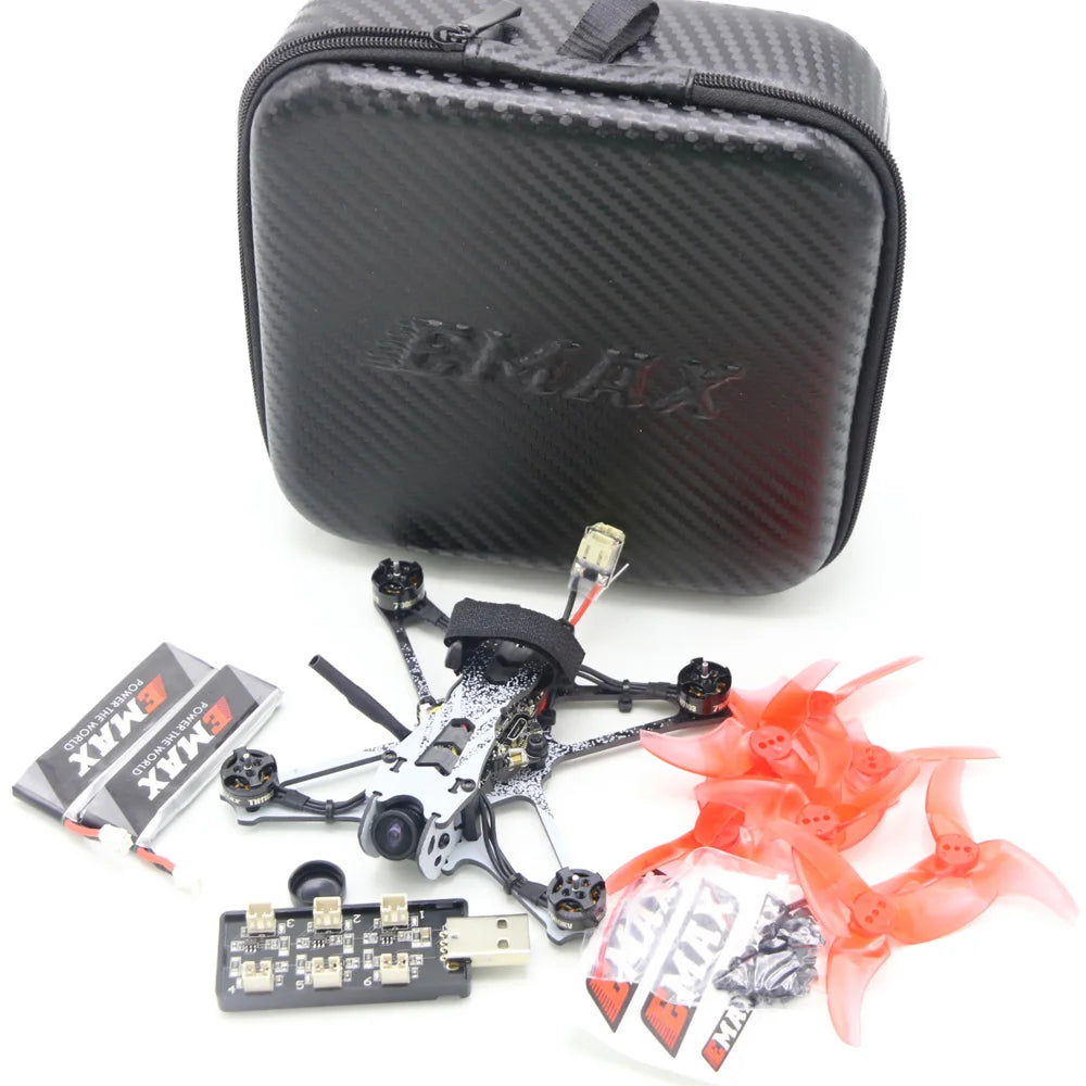 EMAX Tinyhawk II Freestyle 115mm 2.5 inch F4 5A ESC FPV Racing RC Drone RTF / BNF Version with Remote Control / Fpv Goggle