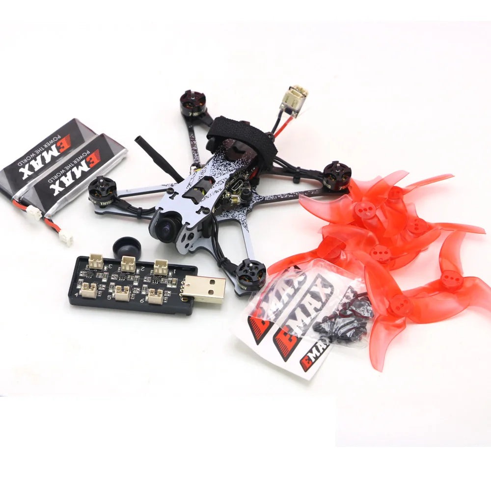 EMAX Tinyhawk II Freestyle 115mm 2.5 inch F4 5A ESC FPV Racing RC Drone RTF / BNF Version with Remote Control / Fpv Goggle