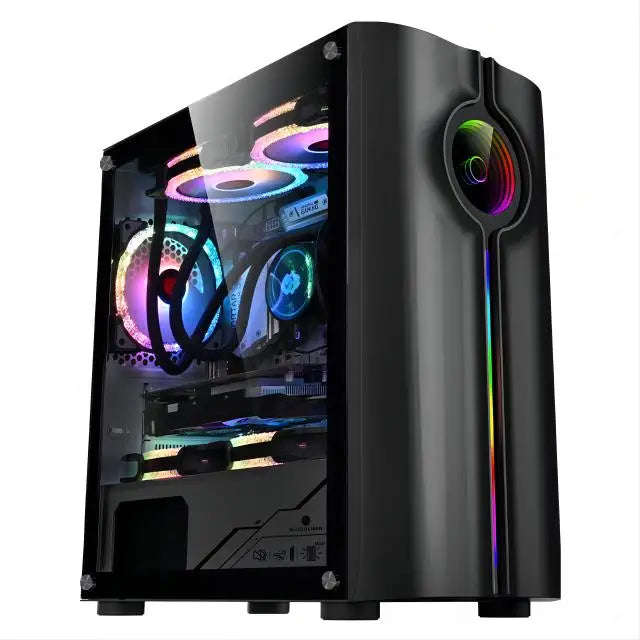 Aotesier Core i7 CPU Affordable Computer full set 8G/16G RAM 256GB SSD home office gaming pc desktop computer gamers PC GAME