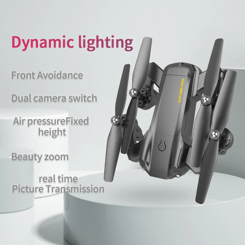 2021 New S27 Mini Drone RC Quadcopter Helicopter with 4K HD Camera Optical flow WIFI FPV Racing Dron Wide Angle Foldable Toy RTF