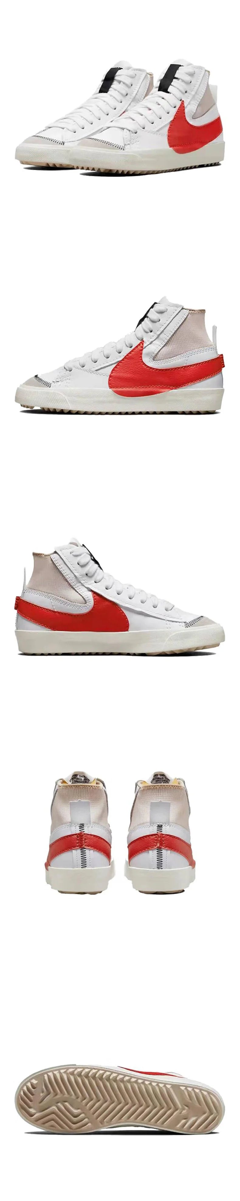 Nike men's shoes BLAZER MID '77 Blazer sneakers Classic fashion casual shoes board shoes DD3111-100