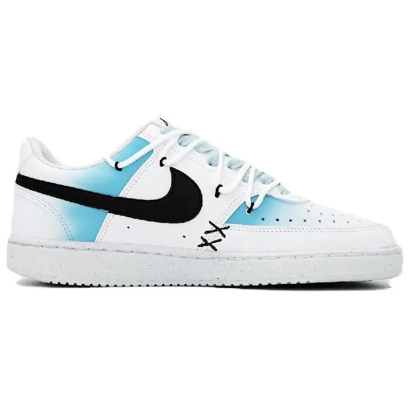 【Customize】Nike Court Vision 1 Skateboarding Shoes Men Low-top Blue Sneakers shoes DH2987-101