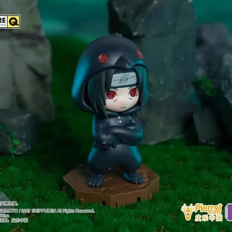 White background in stock Genuine BNFIGUREQ Pajamars series naruto shippuden Q version figure collection gifts