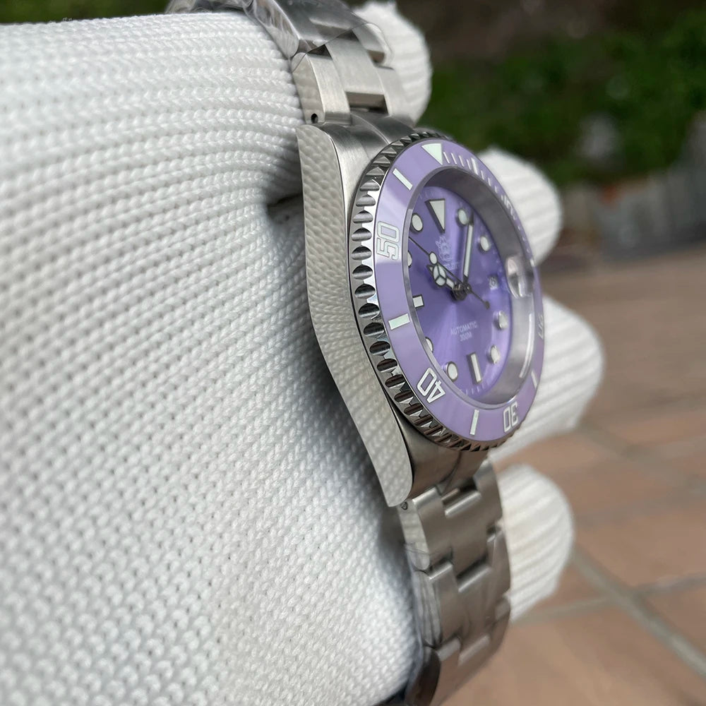 STEELDIVE New Color Scheme Classic Water Ghost SD1953 Swiss BGW9 Luminous NH35 Movement 30Bar Waterproof Mechanical Wristwatch
