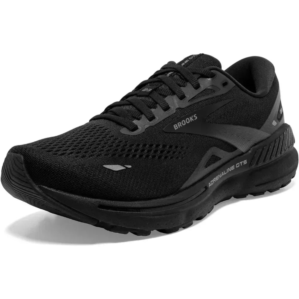 Brooks Men’s Adrenaline GTS 23 Features Breathable Materials For Maximum Comfort On Long Runs