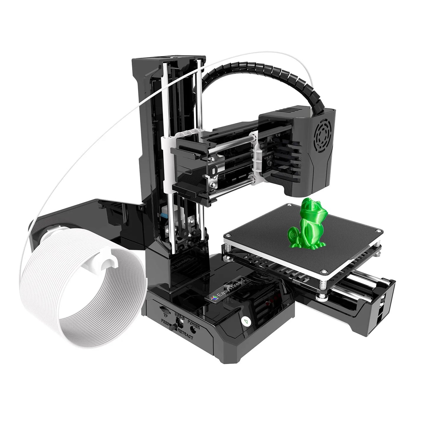 Small 3D Printer K9 Supper Mini Desktop 10*10*10cm No Heated Bed One-Key Printing with TF 3D Printer Machine Gift EasyThreed