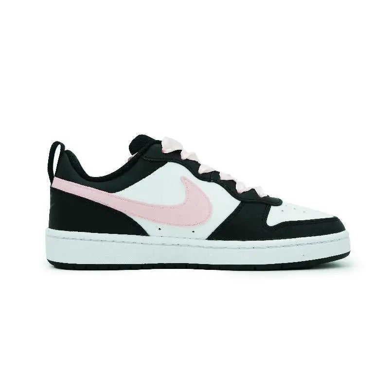 【Customize】Nike Court Borough 2 Skateboarding Shoes Women's Low-top Pink Sneakers shoes BQ5448-115