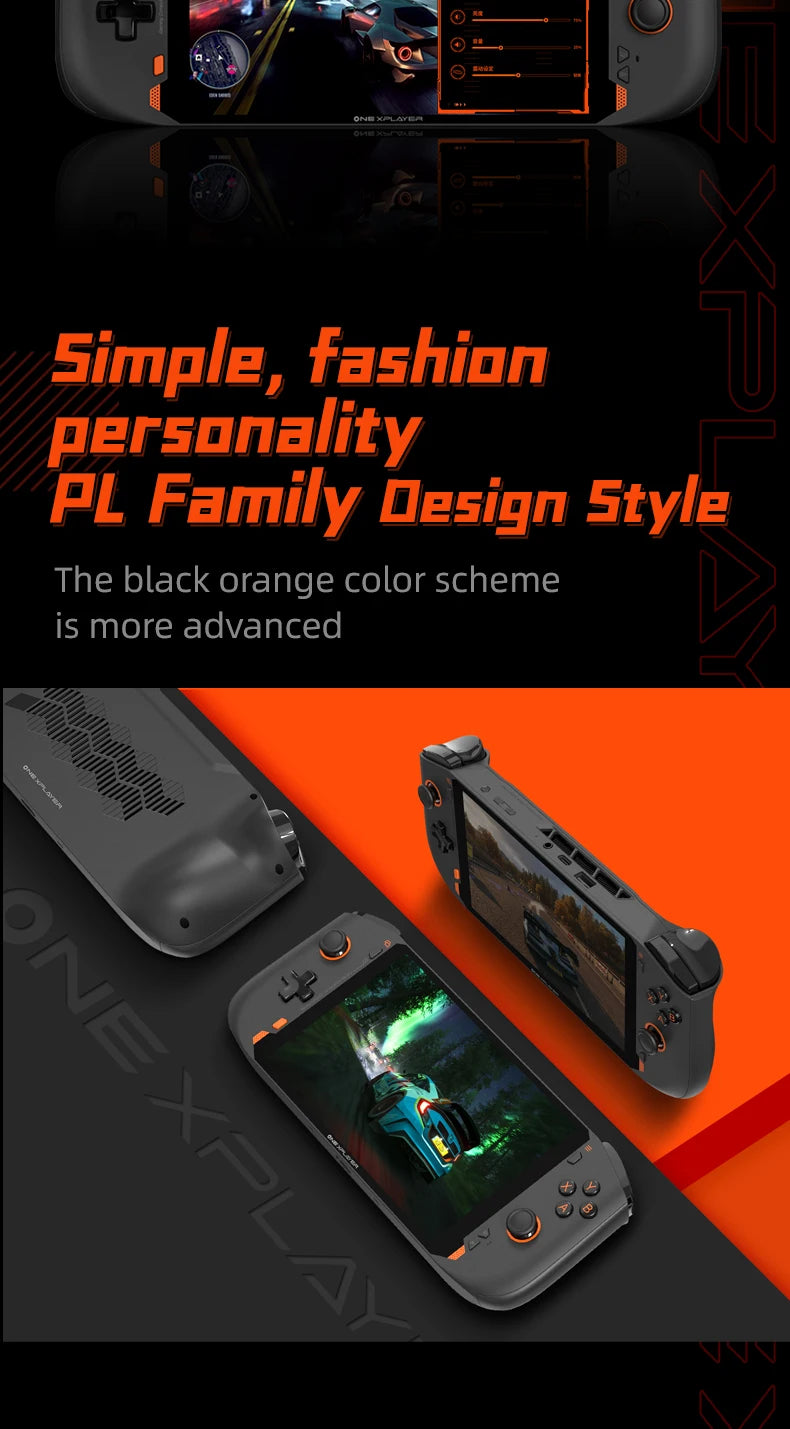 OnexPlayer miniPro AMD Ryzen 7840U Handheld 3A Gamepad Laptop 32G 1T 2T PC Game Console Win11 7" 1200P Touch Pocket Computer