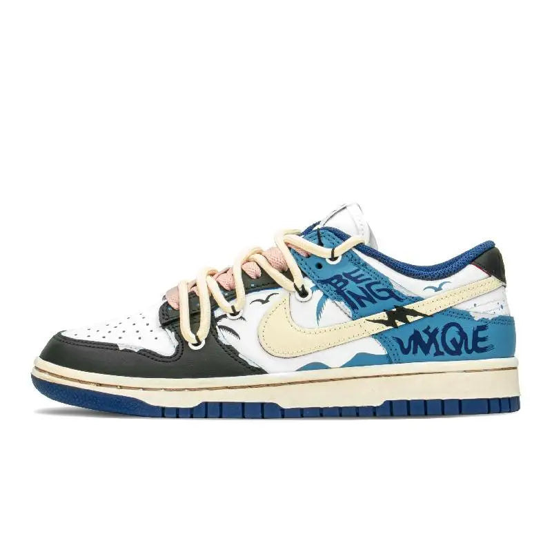 【Customize】Nike Dunk Skateboarding Shoes Women's Sneakers shoes DD1503-119