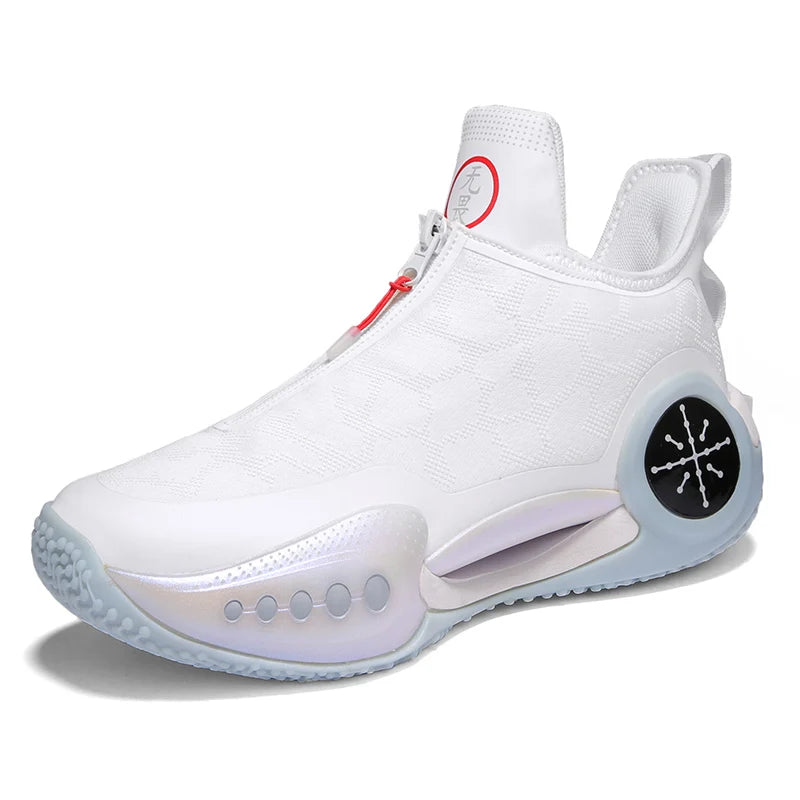 2025 New Men's Zip Basketball Sneakers Ultra Light Outdoor Children's Women's Basketball Sneakers Anti-slip Walking Shoes