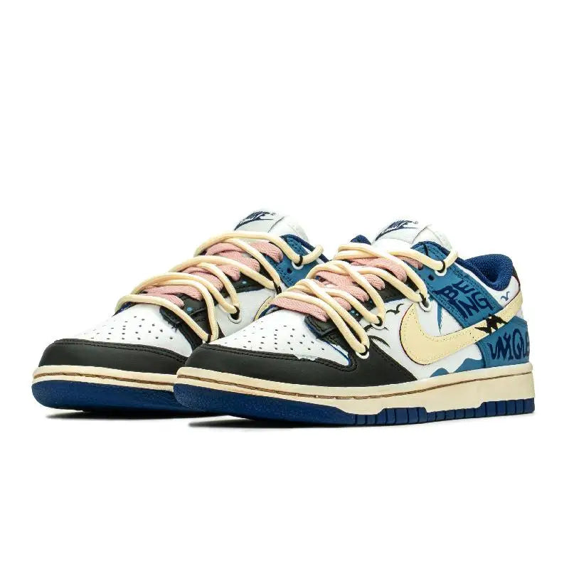 【Customize】Nike Dunk Skateboarding Shoes Women's Sneakers shoes DD1503-119