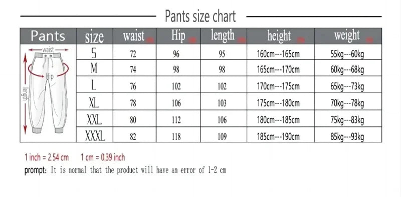 Fashion autumn and winter men's jogging pants sports pants Fitness running men's fashion casual sports pants