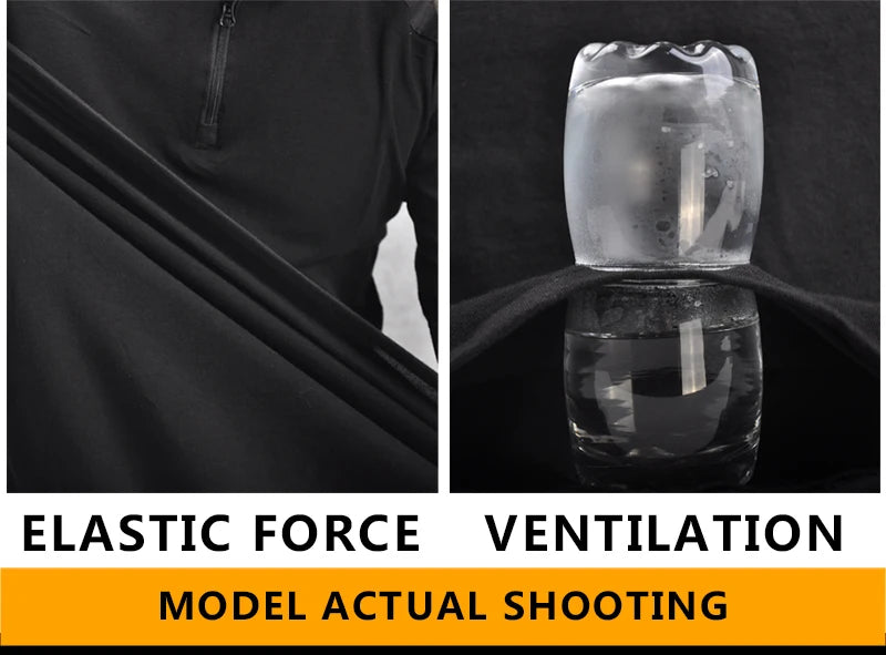 Outdoor Paintball Work Clothing Wear resistant Uniform Combat Shirts Cargo Pants Knee Pads Pants Windproof Suits