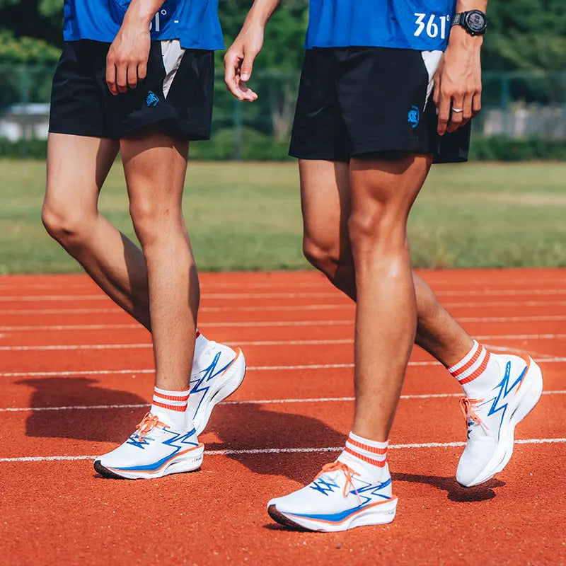 361 Degrees NEW Flame 3.0 Men Running Shoes Marathon Carbon Plate Racing Breathable Cushioning Non-Slip Sneakers Male 672412207