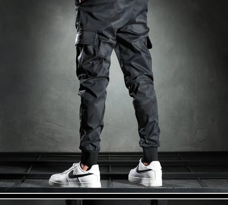 Camouflage Jogger Pants Mens Spring Autumn Pencil Harem Pant Men Comfortable Trousers Camo Joggers Multiple Pockets