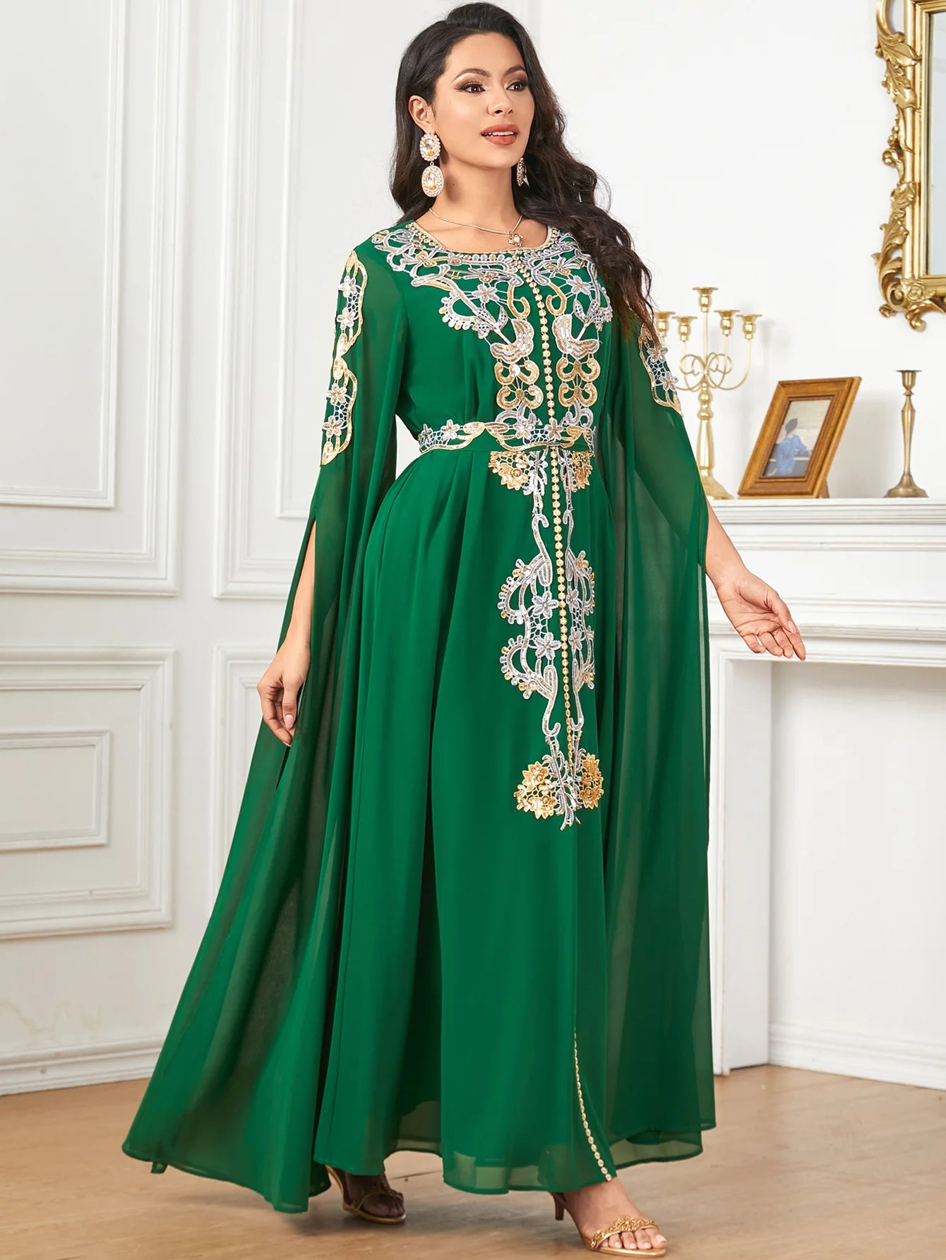 2024 Abayas for Women Muslim Evening Party Maxi Dress Eid Djellaba Turkey Kaftan Islam Jalabiya Longue Vestidos Marocain Caftan
