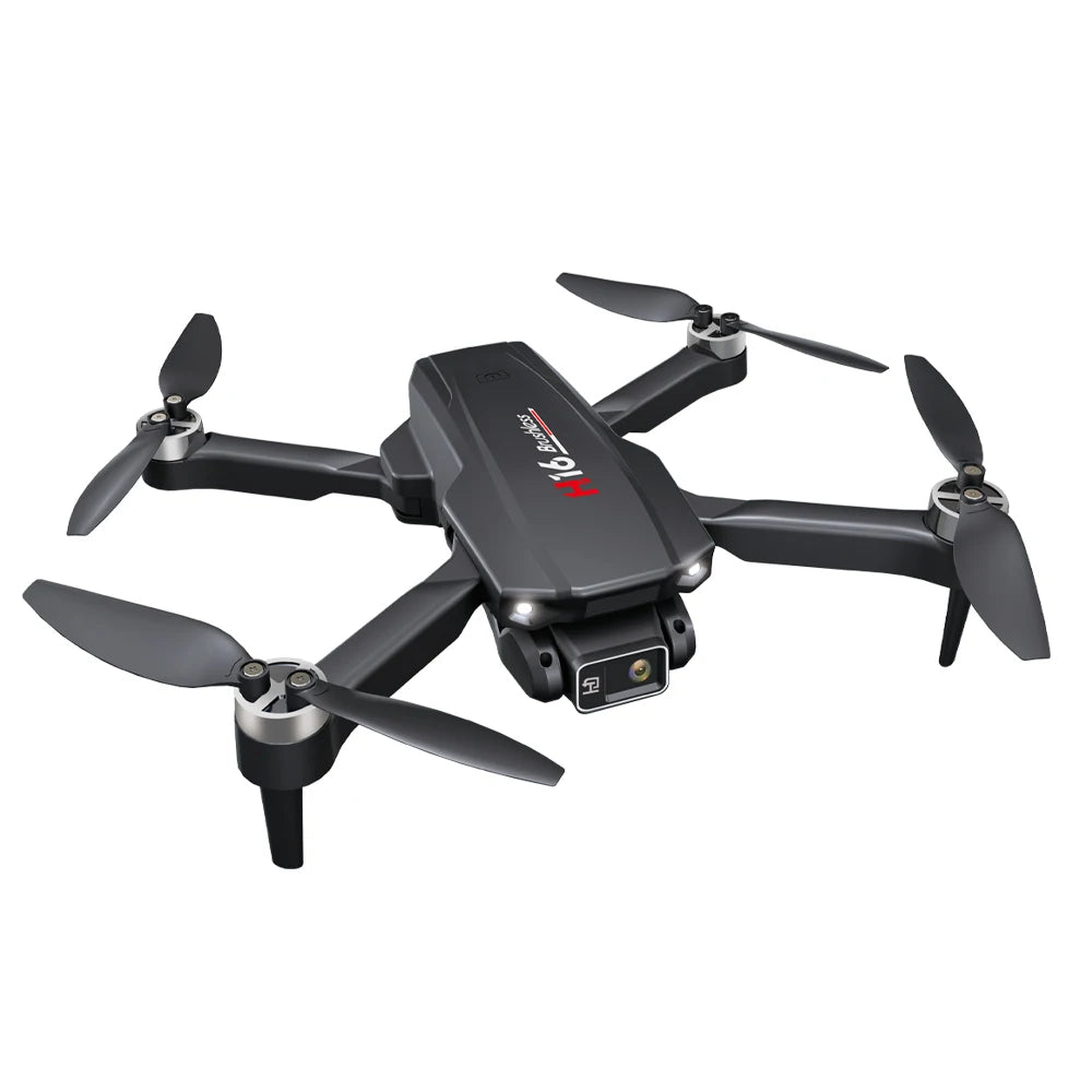 KBDFA New Drone H16 GPS Professional Dual Camera Dron Quadcopter Brushless Aerial Photography Laser Obstacle Avoidance RC Toy