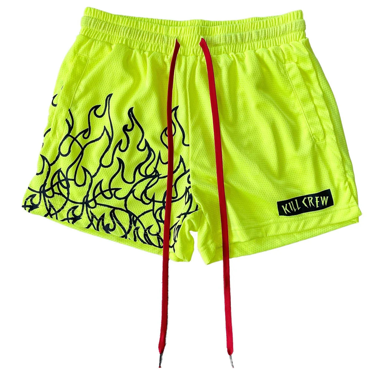 New Quick Dry Running Sport Shorts Men Summer Gym Fitness Bodybuilding Breathable Mesh Bermuda Boxing Training Male Beach Pants