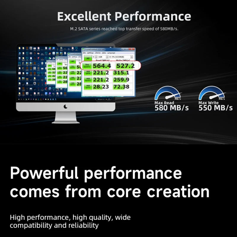 Kingchuxing Ssd 240 gb 512gb Ssd Hard Drive 2280 NGFF Cache Performance Internal Solid State Drive for PC Computer Laptop SSD52