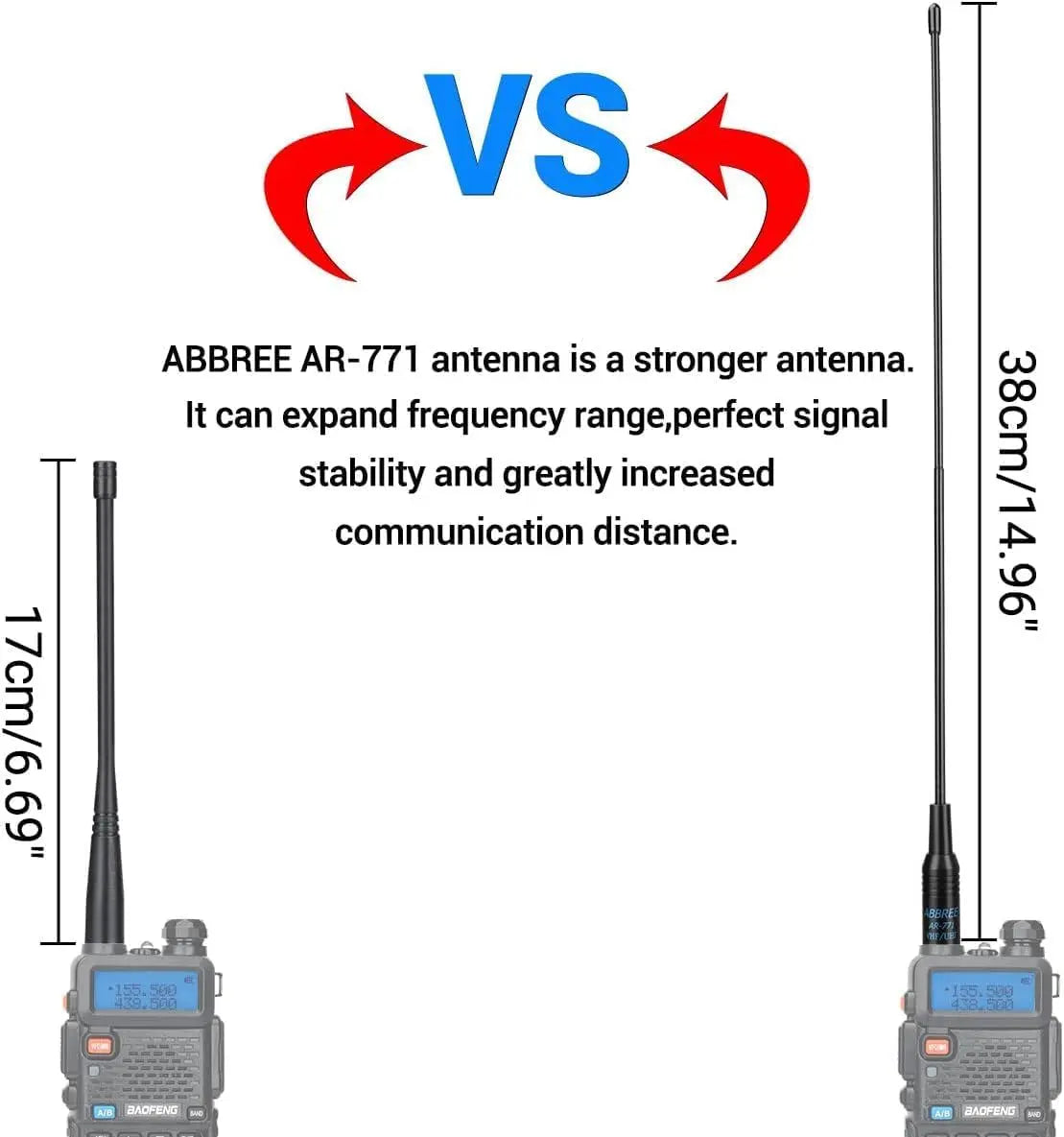 2PCS BAOFENG UV-5R Walkie Talkie Dual Band VHF UHF Two Way Radio Long Range 128CH VOX Handheld Transceiver UV5R UV 5R Ham Radio