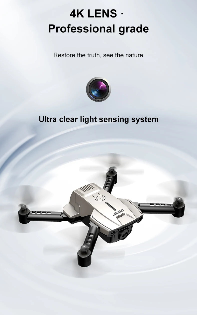 Mini RC Drone 4K Wifi FPV Professional HD aerial camera Foldable indoor quadcopter RC Helicopter Kids RC Toy Gift parking mat