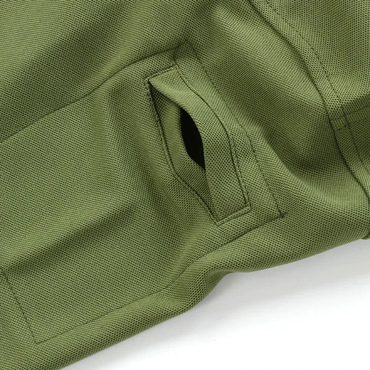 Casual Men Polo Shirts Tactical Military Men's Long Sleeve Shirt Solid Army Hunting Climbing Tee Shirt Quick Dry Breathable Tops