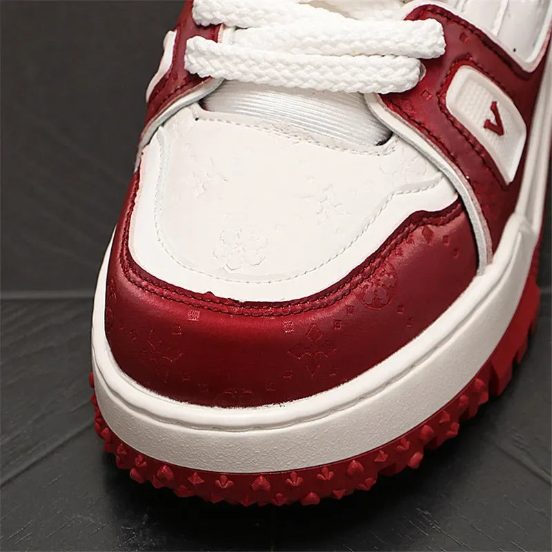 Designer Wedding Party Men Shoes Autumn Fashion Casual Sneakers Man Thick Bottom Walking Office Leisure Loafers Shoes for Men