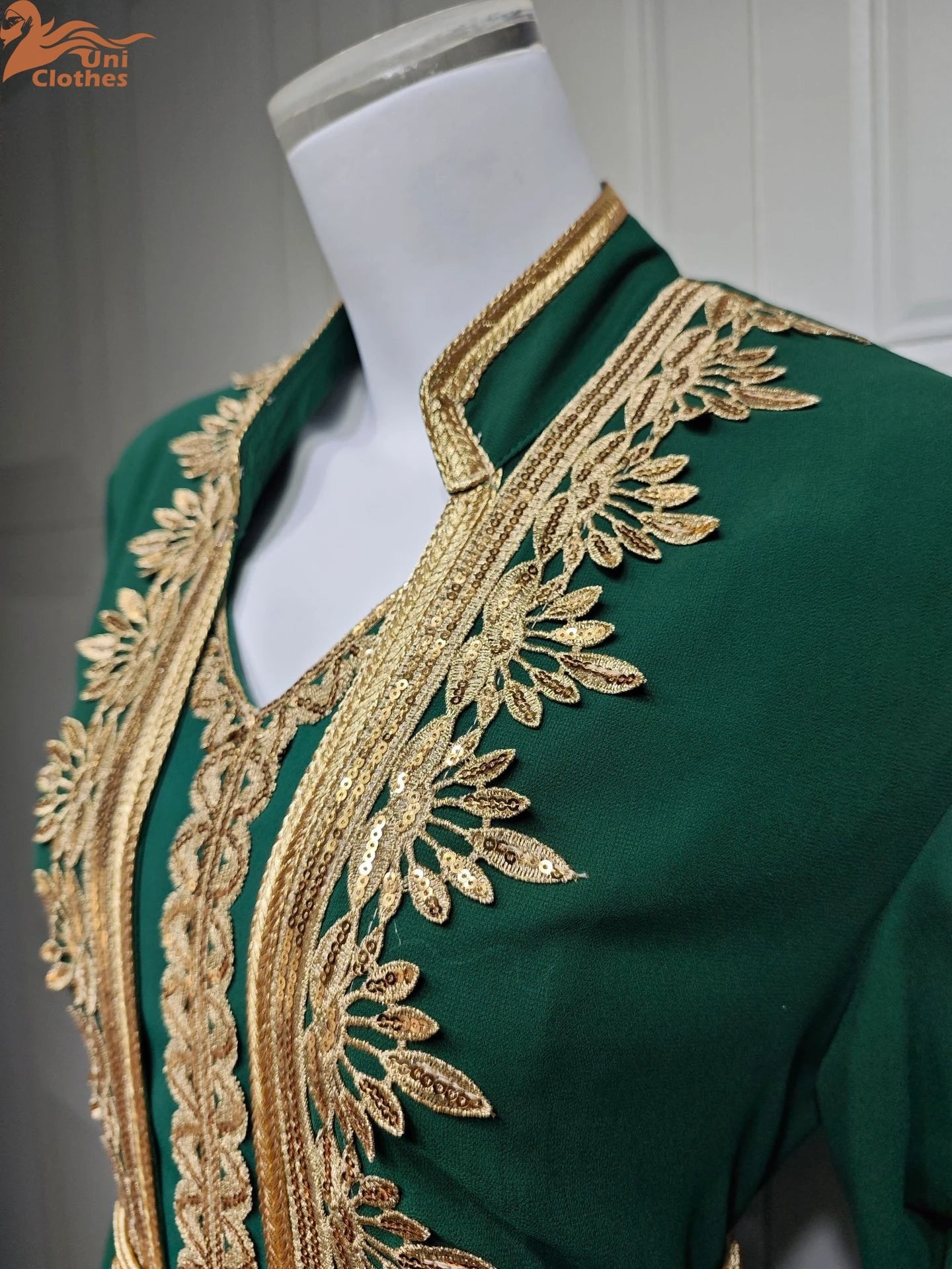Muslim Sets Women Embroidery Evening Dress Dubai Abaya Turkey Kaftan Eid Djellaba Ramadan Morocco Caftan Jalabiya Vestido AB422