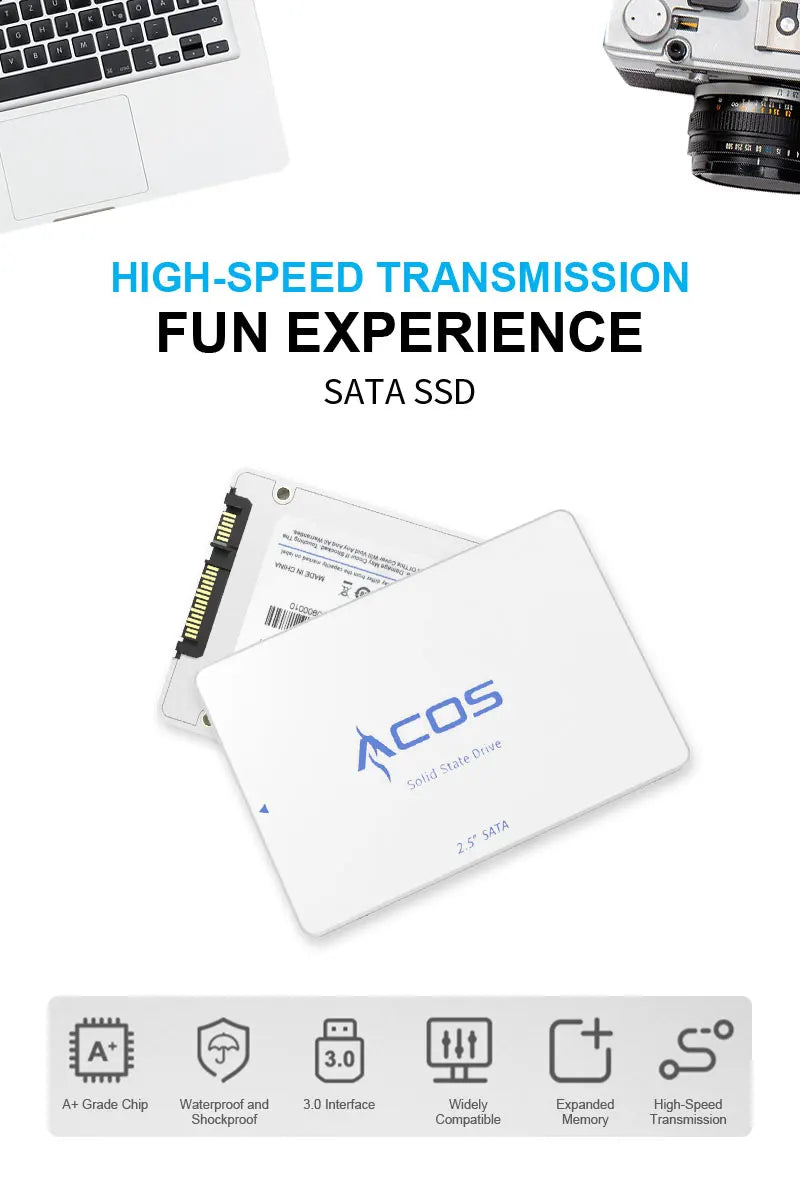 ACOS SSD Hard Disk Drive Sata3 ssd 120GB 128GB 240GB 256GB 480GB 512GB 1TB Internal Solid State Drive Ssd For Desktop PC Laptop