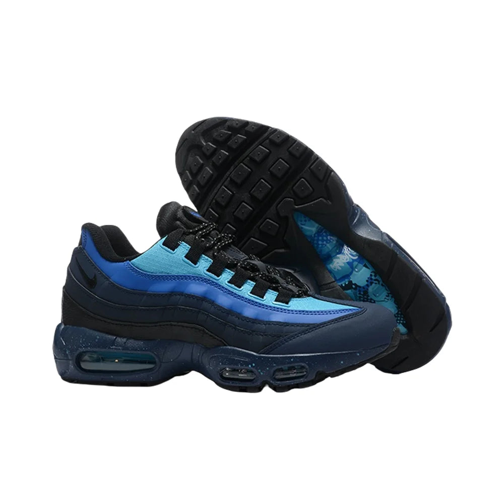 Nike Air Max 95 Men Fashion Retro Comfortable Versatile Wear-resistant Synthetic Leather Running Shoes Dark Grey FV4710-003
