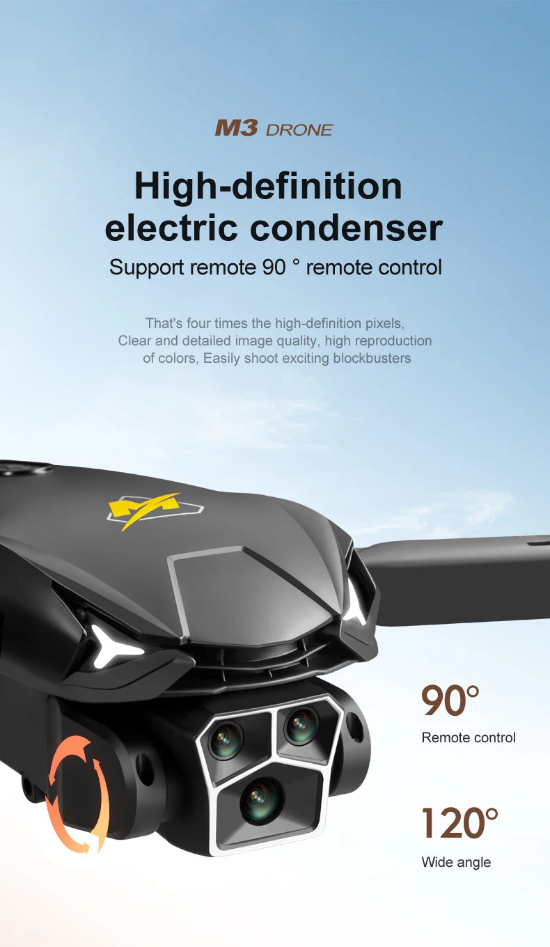 M3 Drone rc fpv novel with camera mini most sold professional cheap free shipping dji helicopter racing long range kids drone