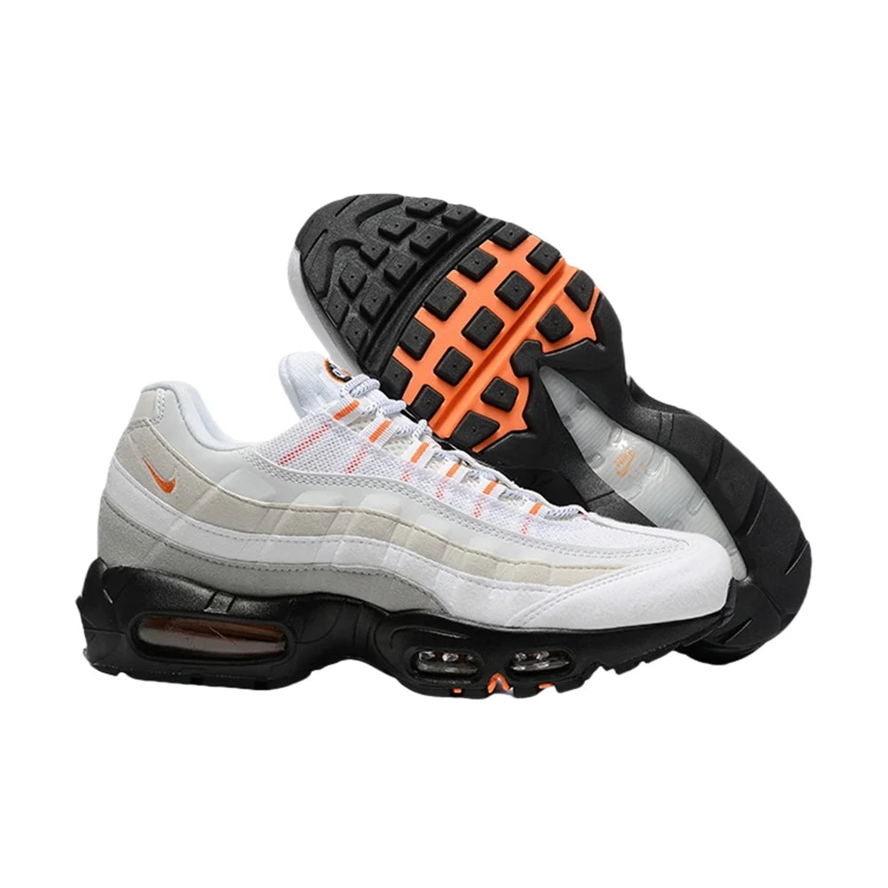 Nike Air Max 95 Men Fashion Retro Comfortable Versatile Wear-resistant Synthetic Leather Running Shoes Dark Grey FV4710-003