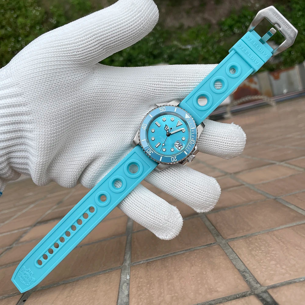 STEELDIVE New Color Scheme Classic Water Ghost SD1953 Swiss BGW9 Luminous NH35 Movement 30Bar Waterproof Mechanical Wristwatch