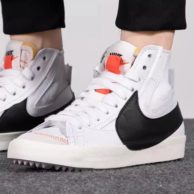 Nike men's shoes BLAZER MID '77 Blazer sneakers Classic fashion casual shoes board shoes DD3111-100