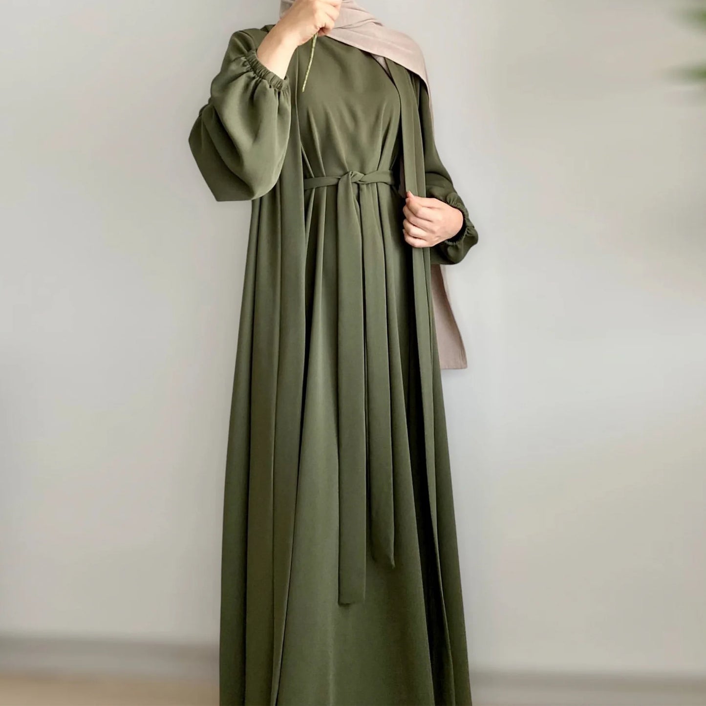 2024 New Muslim Sets for Women Ramadan Prayer Dress Modest Dresses Eid Dubai Abaya Female Islam Clothing Elegant Party Clothes