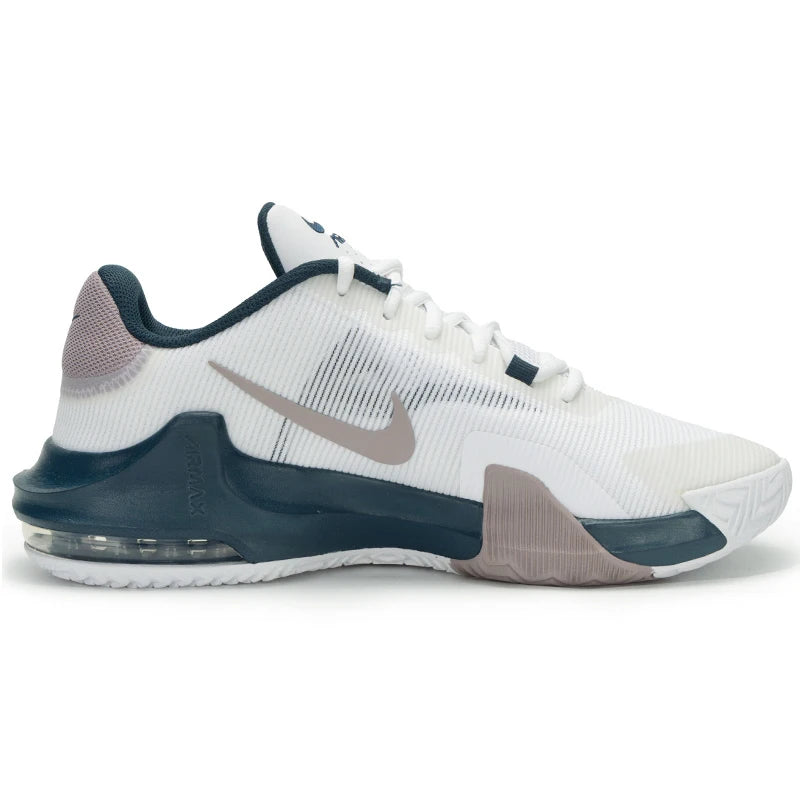 Nike Men's Shoes Air Max Impact 4 Sports Shoes Sports Breathable Running Shoes Practical Cushioning Training Basketball Shoes Dm1124-102