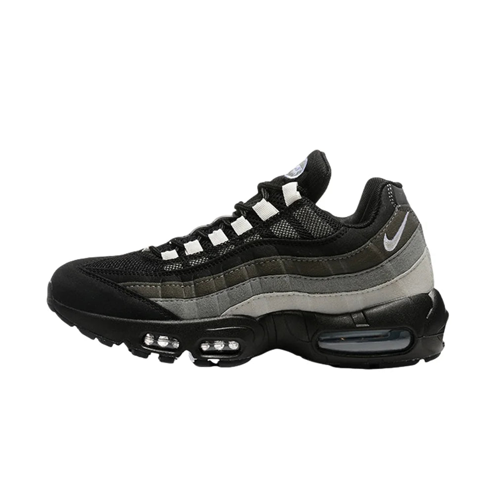 Nike Air Max 95 Men Fashion Retro Comfortable Versatile Wear-resistant Synthetic Leather Running Shoes Dark Grey FV4710-003
