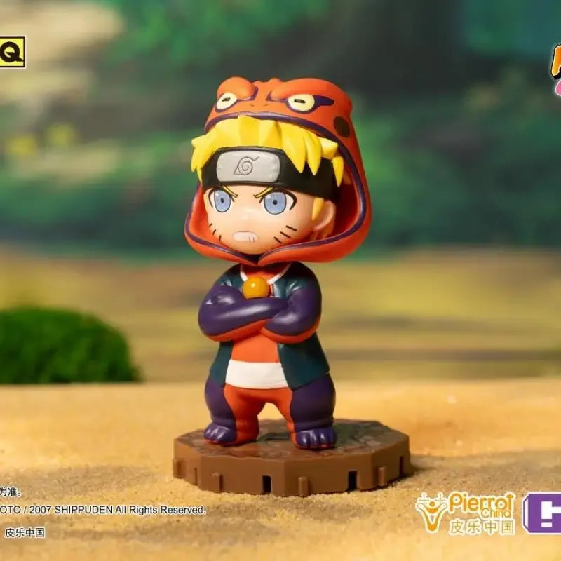 White background in stock Genuine BNFIGUREQ Pajamars series naruto shippuden Q version figure collection gifts