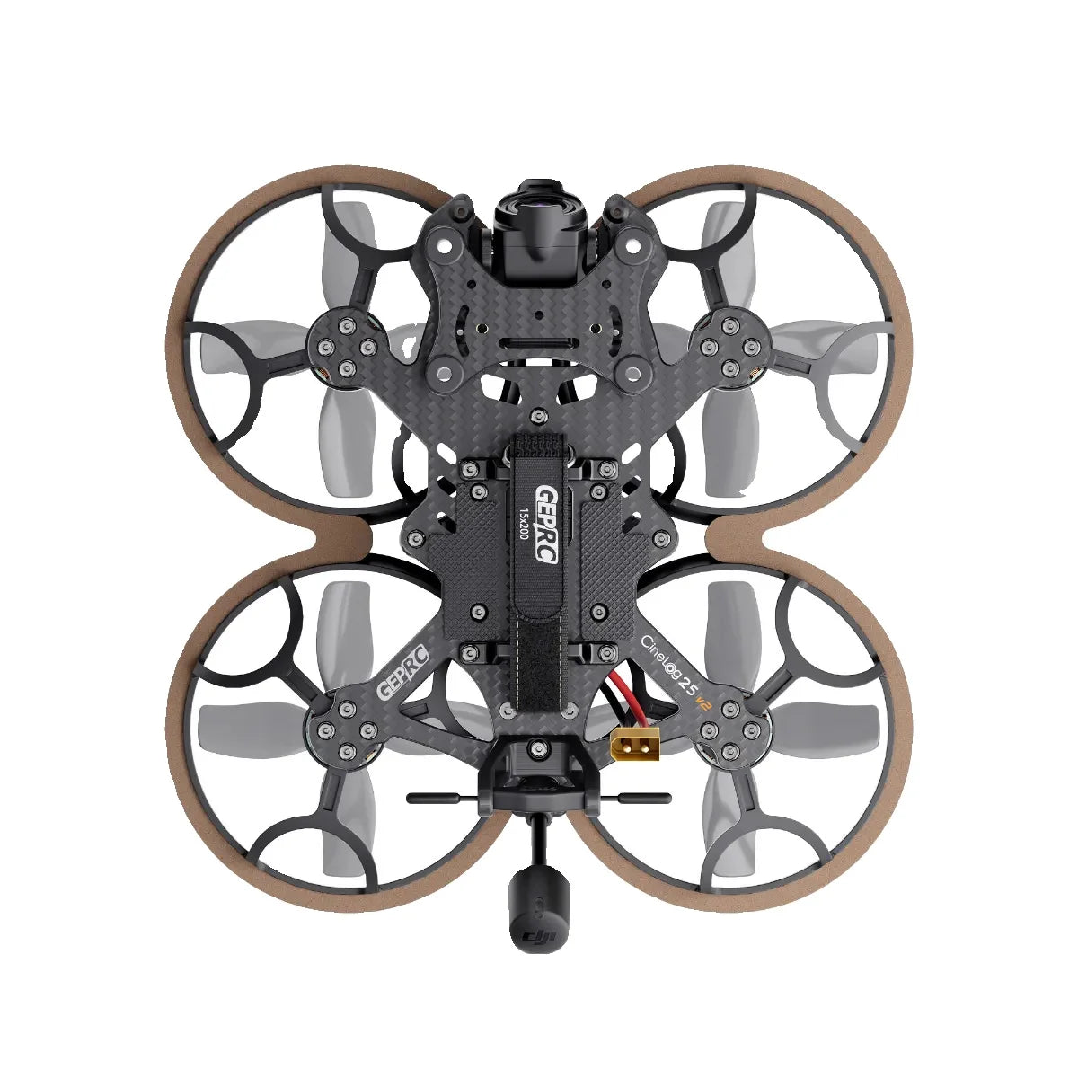 GEPRC Cinelog25 V2 Analog 5.8g 1w vtx TAKER G4 35A AIO 1404 4500KV Motor BNF 2.5-inch FPV Freestyle Drone Racing Quadcopter