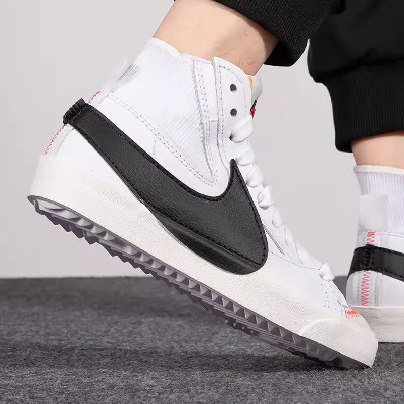 Nike men's shoes BLAZER MID '77 Blazer sneakers Classic fashion casual shoes board shoes DD3111-100